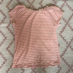 Pink and beige t-shirt